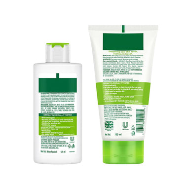 Simple Kind to Skin Replenishing Rich Moisturiser| Face Cream for All Skin Types| Sensitive Skin, 125 ml & Moisturising Facial Wash Facewash, No Soap 150 ml